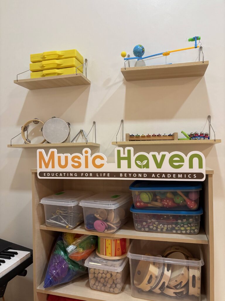 Music Haven room at Belle & Russell Kindergarten