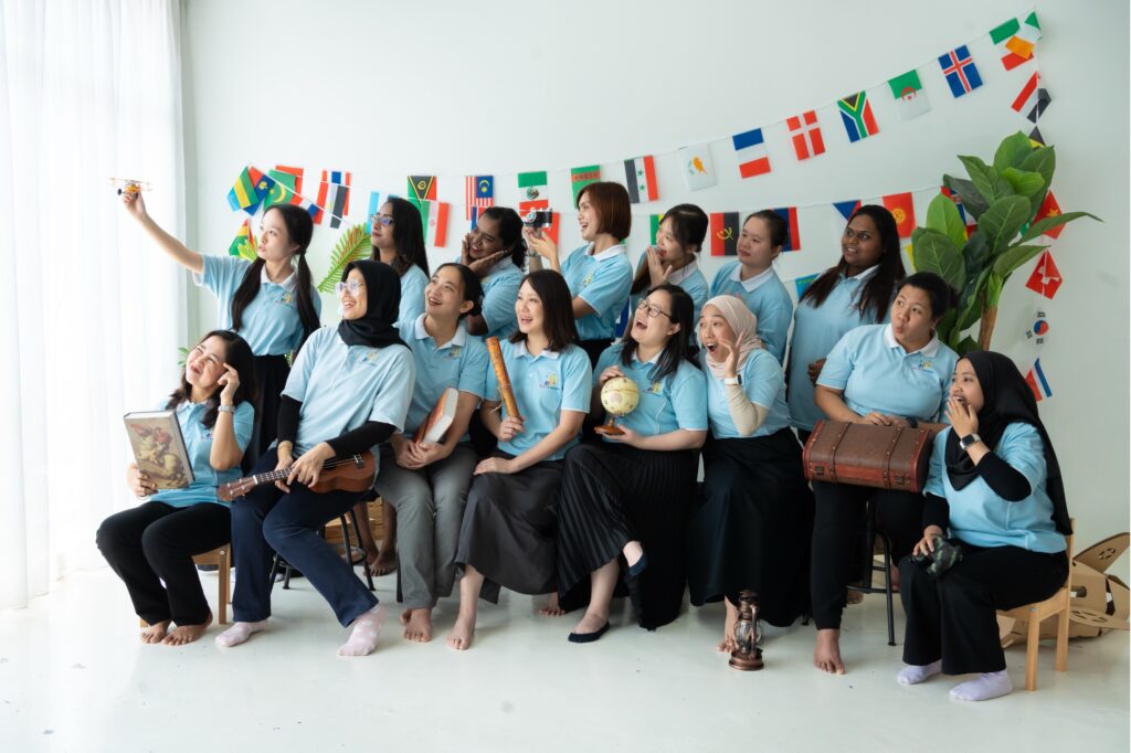 Belle & Russell classroom, part of the Tiny Seeds Education family