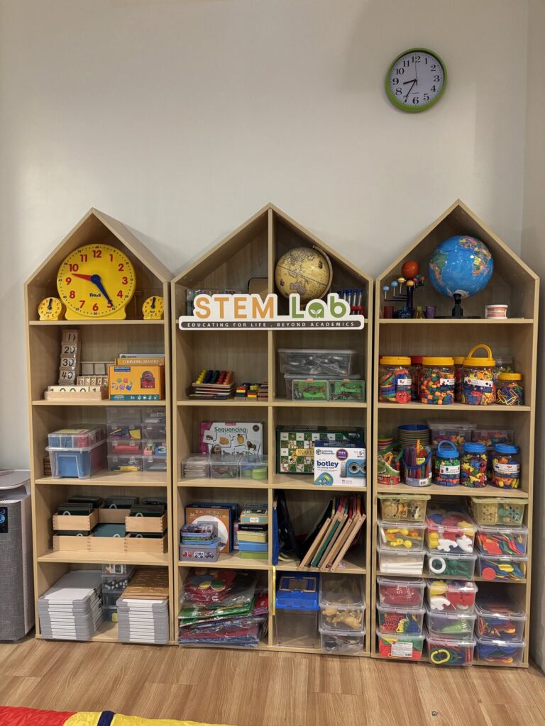 STEM Lab classroom at Belle & Russell Kindergarten